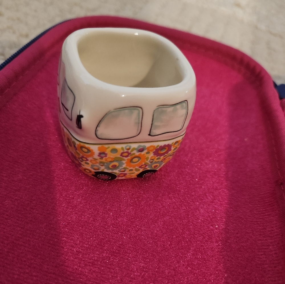 Natural Life Vintage Vibes Hippy Van Espresso Cup - Picture 2 of 6